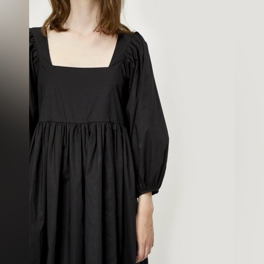 Just Female Black Long Sleeve Dress - Picture 2 of 11